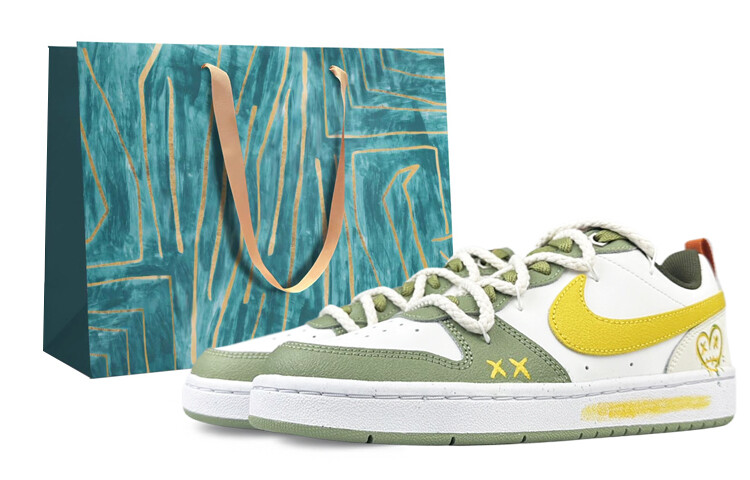 Кроссовки Nike Court Borough Skateboarding Shoes Women's Low-top White/yellow, светло-зеленый
Кроссовки Nike Court Borough Skateboarding Shoes Women's Low-top White/yellow, светло-зеленый