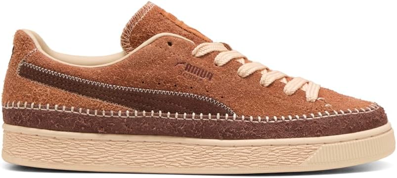 Мужские замшевые мокасины PUMA с шнуровкой, повседневные кроссовки - коричневые
Мужские замшевые мокасины PUMA с шнуровкой, повседневные кроссовки - коричневые