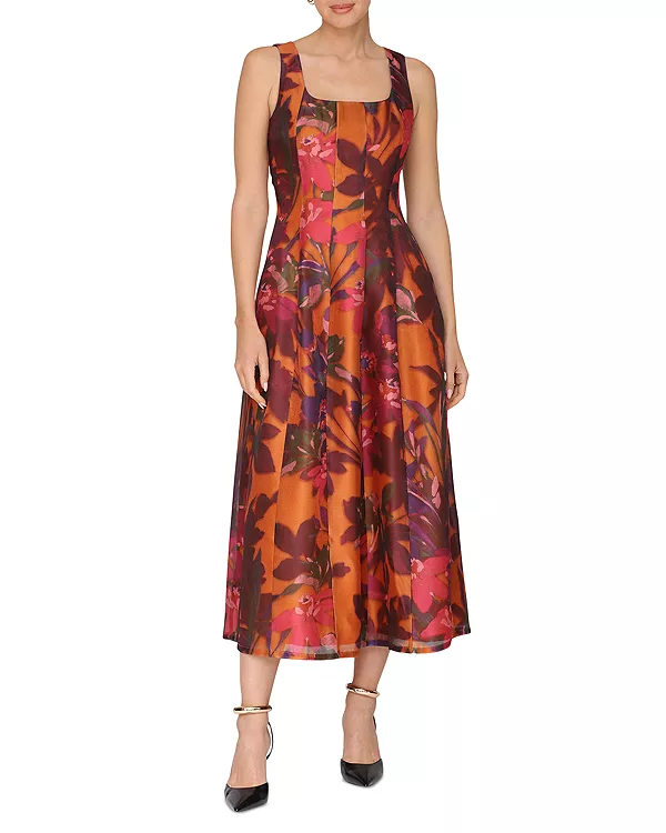 Платье миди с панелями Avec Les Filles, мультиколор
Платье миди с панелями Avec Les Filles, мультиколор