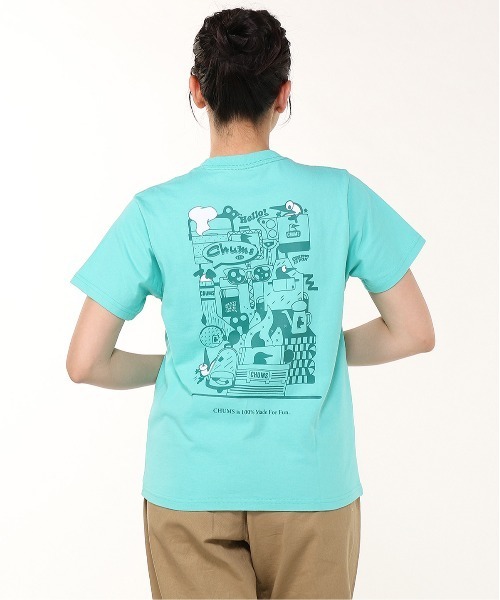 Футболка с коротким рукавом, принт на спине CHUMS, мятный, Зеленый, Футболка с коротким рукавом, принт на спине CHUMS, мятный
Футболка с коротким рукавом, принт на спине CHUMS, мятный, Зеленый, Футболка с коротким рукавом, принт на спине CHUMS, мятный