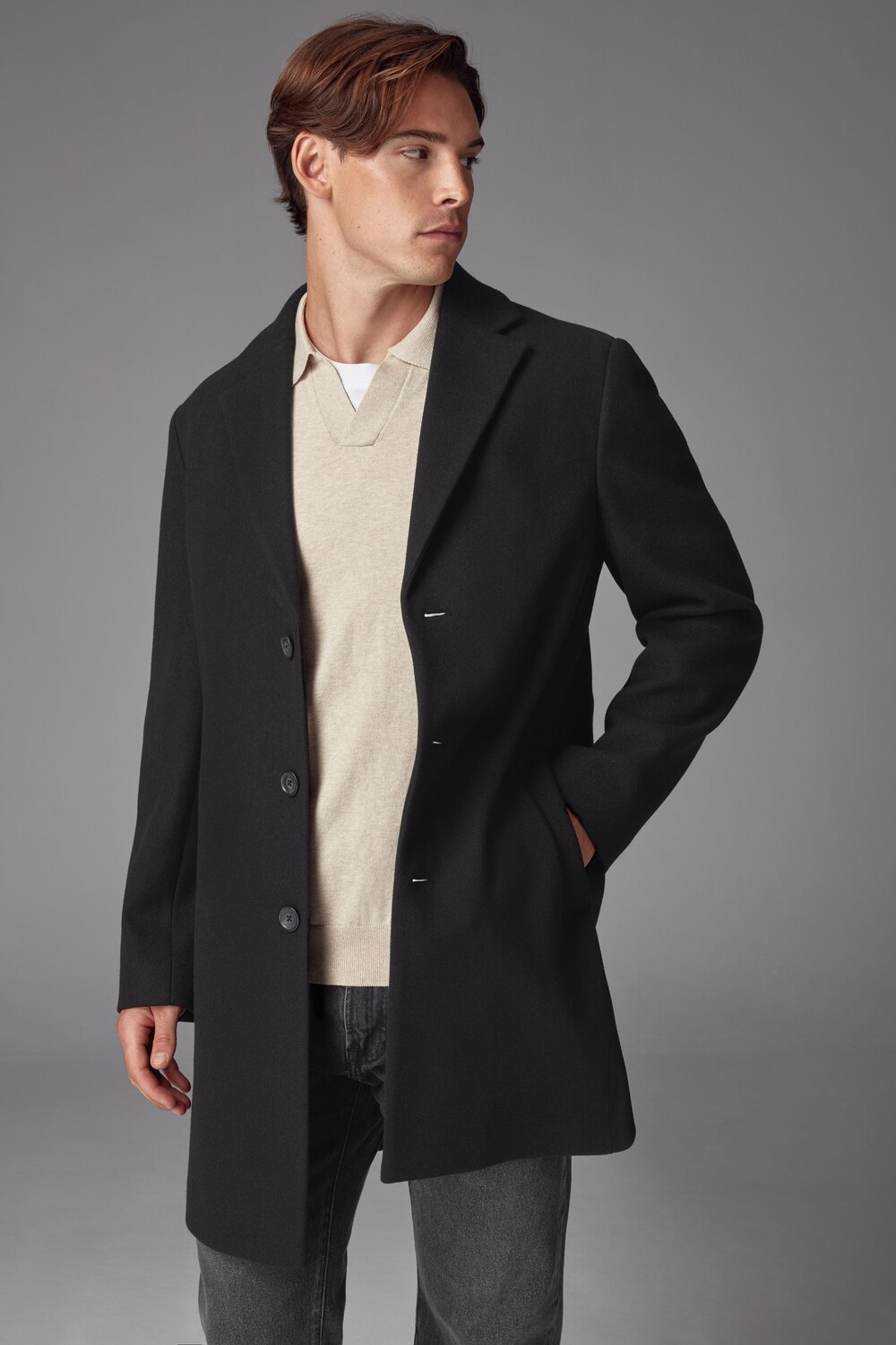 Эпсом пальто Next, черный
Эпсом пальто Next, черный