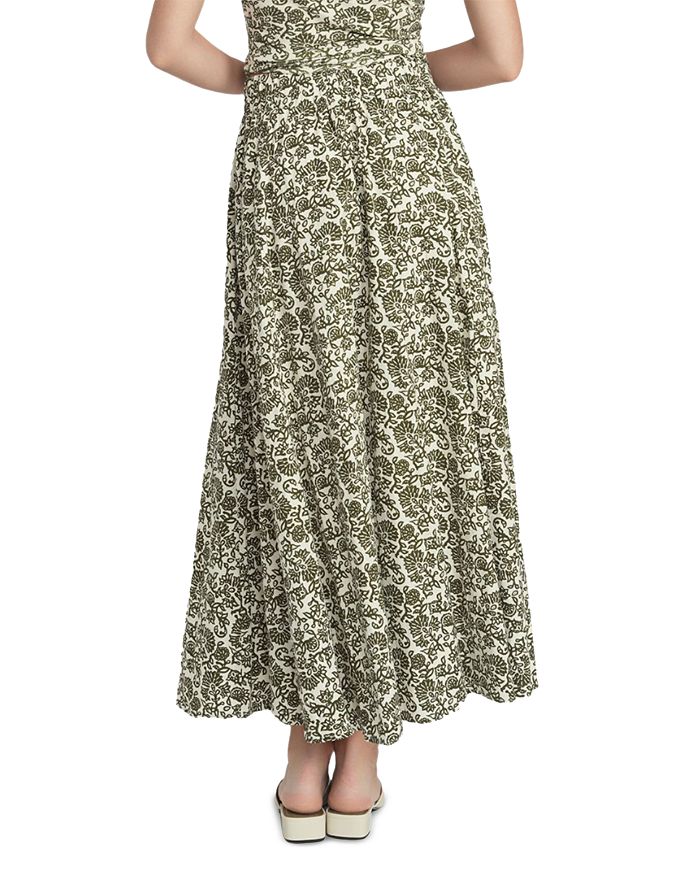 Льняная юбка с панелями Point, зеленый
Льняная юбка с панелями Point, зеленый