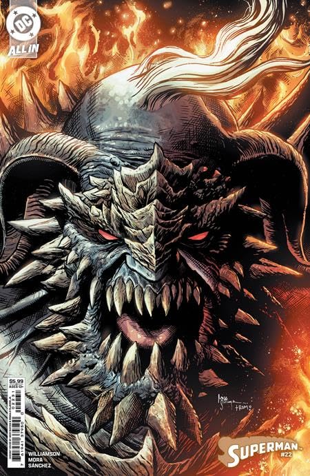 Superman #22 CVR B Suayan Card Stock Var (DC)
Superman #22 CVR B Suayan Card Stock Var (DC)