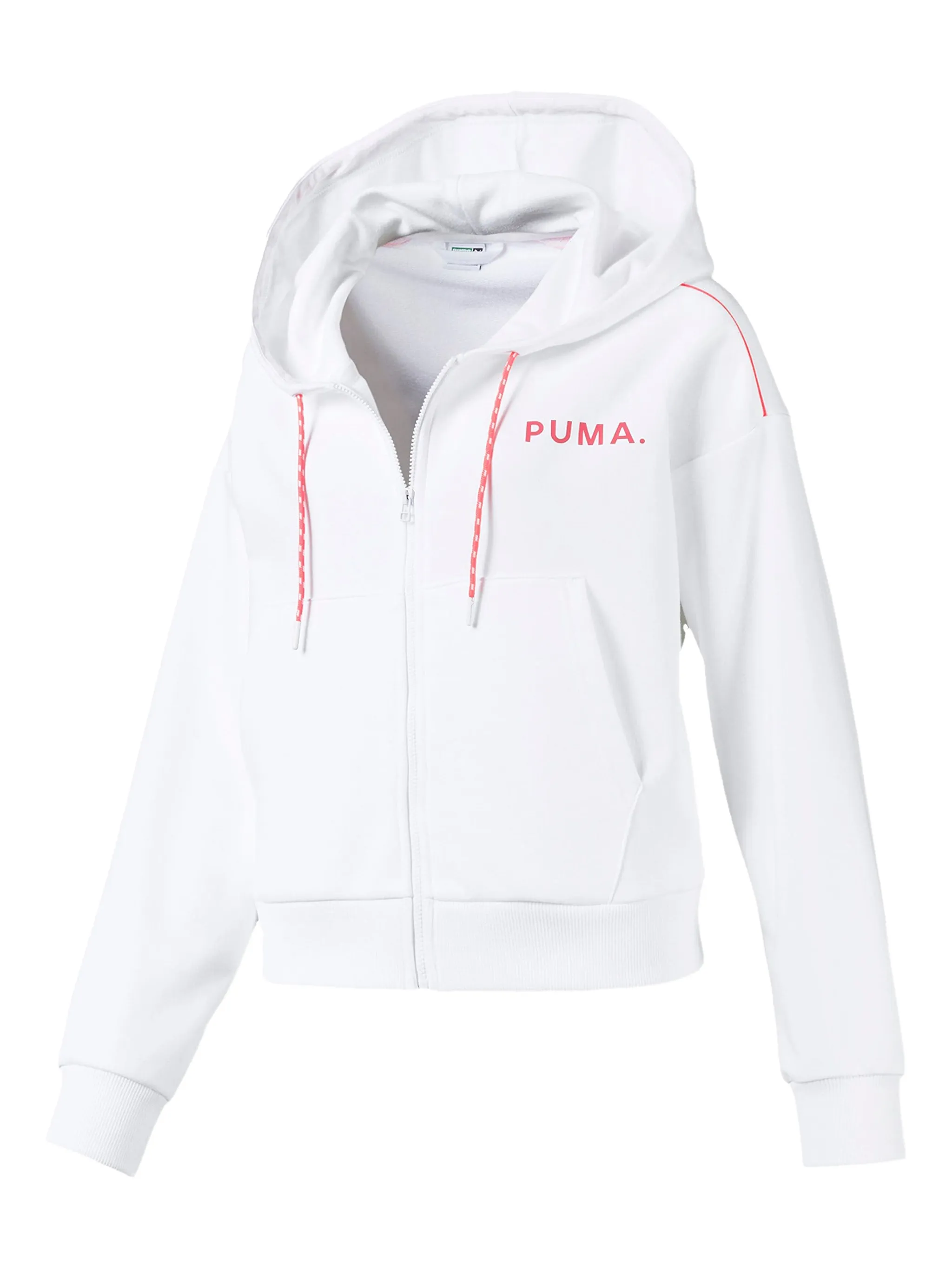 Толстовка с капюшоном chase на молнии Puma, белый
Толстовка с капюшоном chase на молнии Puma, белый