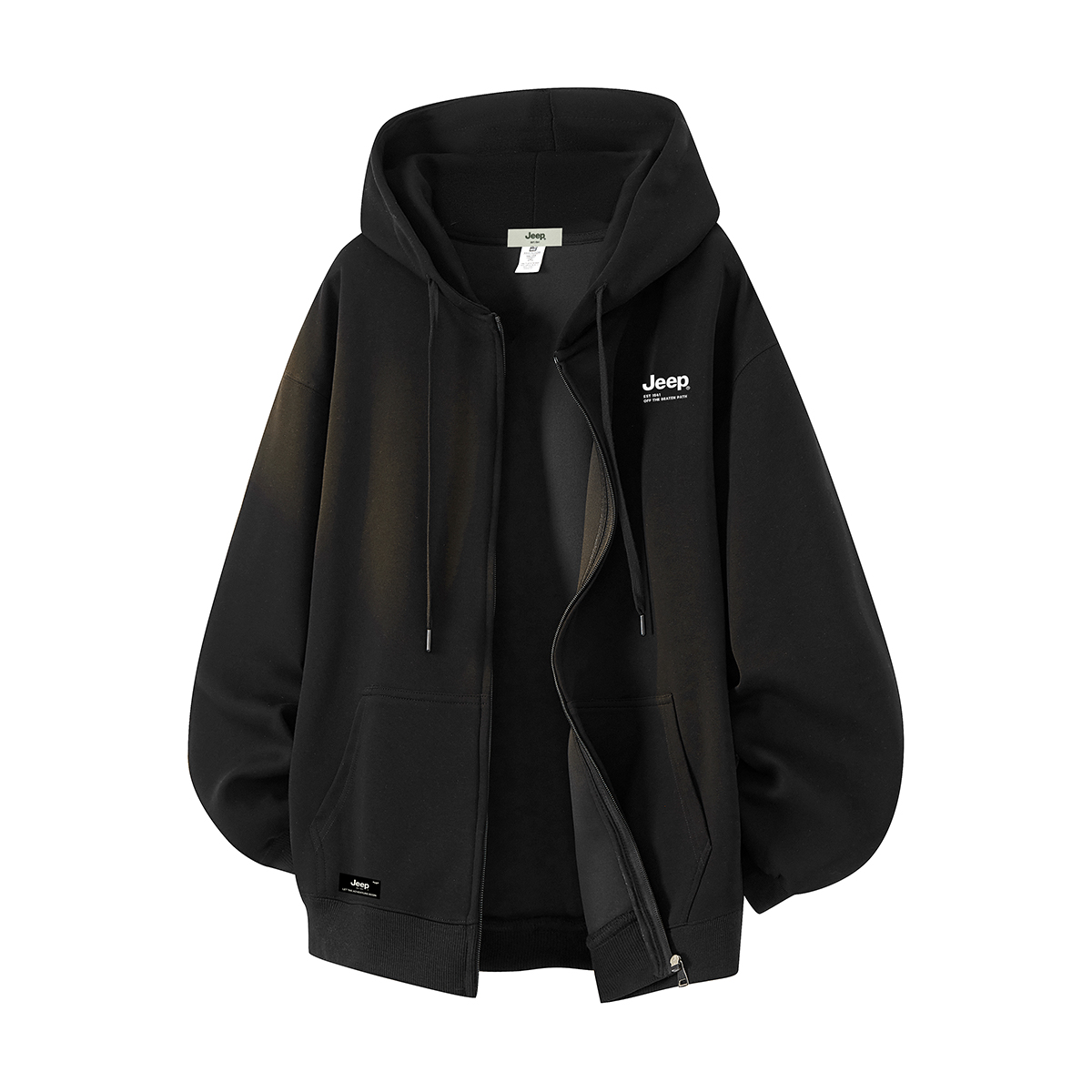 Толстовка Unisex Hooded Moderate Cardigan Jeep, pure черный (fleece-lined)
Толстовка Unisex Hooded Moderate Cardigan Jeep, pure черный (fleece-lined)