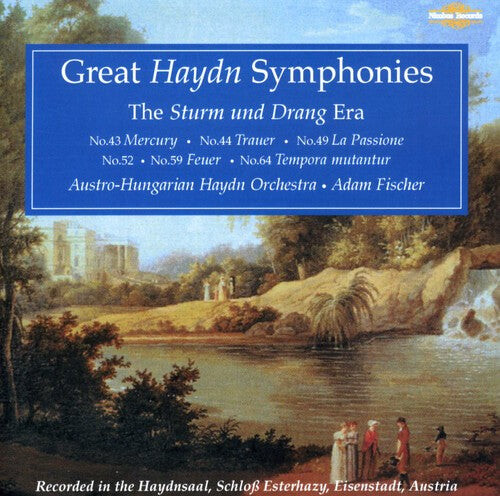 CD диск Haydn / Fischer / Austro-Hungarian Haydn Orchestra: Great Symphonies: Sturm Und Drang Era
CD диск Haydn / Fischer / Austro-Hungarian Haydn Orchestra: Great Symphonies: Sturm Und Drang Era