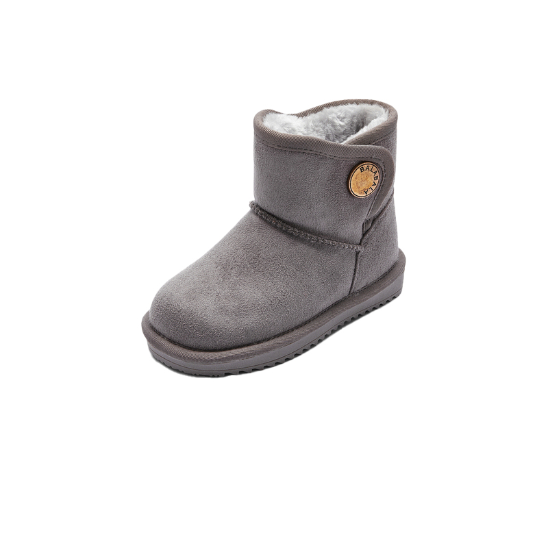 Детские зимние ботинки для детей BALABALA, серый 
Детские зимние ботинки для детей BALABALA, серый