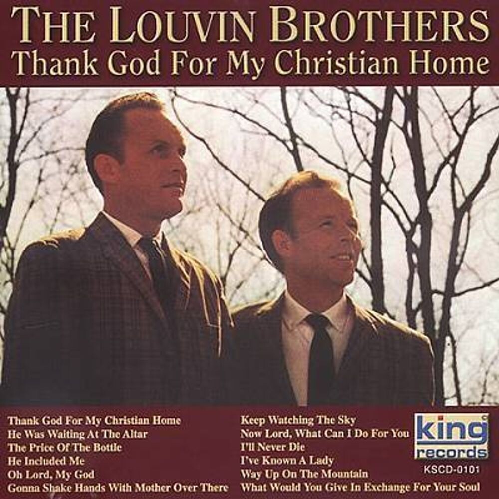 Диск CD Thank God For My Christian Home - The Louvin Brothers
Диск CD Thank God For My Christian Home - The Louvin Brothers