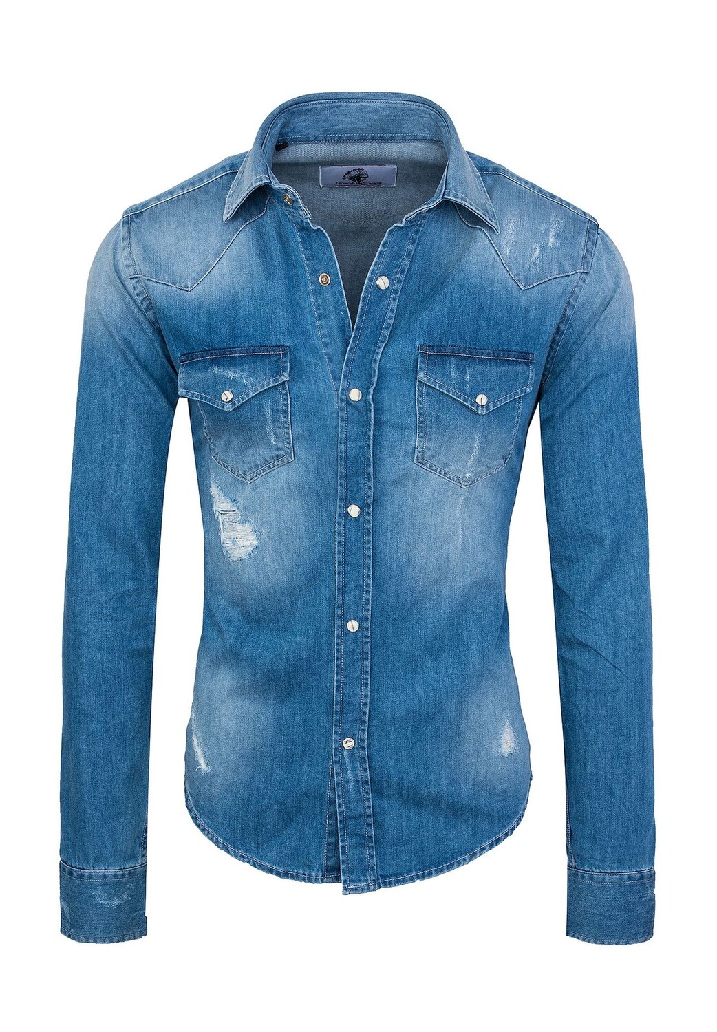 Рубашка джинсовая рубашка стандартного кроя Rock Creek, синий
Рубашка джинсовая рубашка стандартного кроя Rock Creek, синий