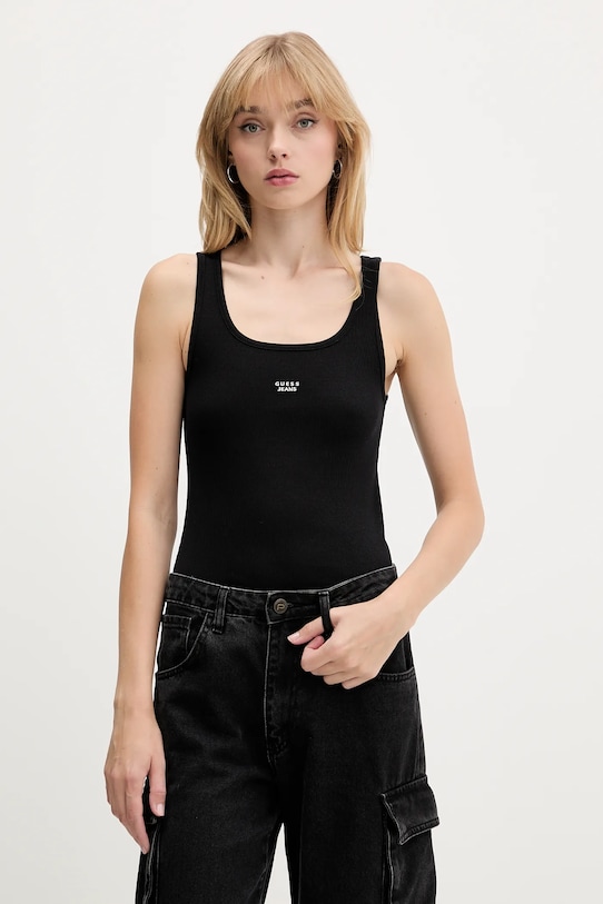 Топ Guess Jeans, черный
Топ Guess Jeans, черный