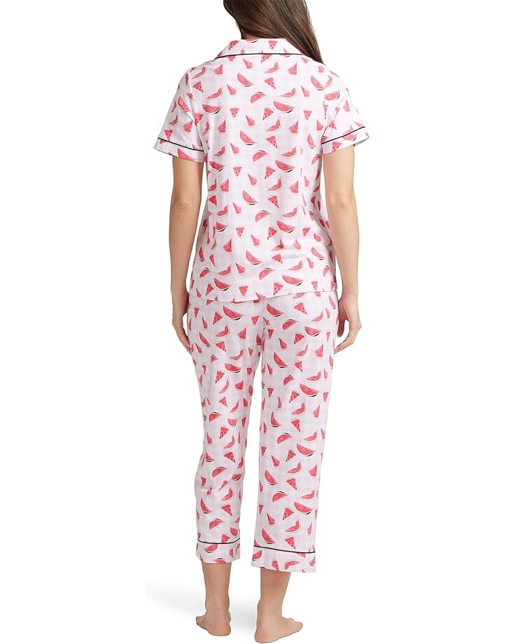Пижамный комплект Bedhead PJs Short Sleeve Cropped Pajama Set, цвет Watermelon Picnic
Пижамный комплект Bedhead PJs Short Sleeve Cropped Pajama Set, цвет Watermelon Picnic