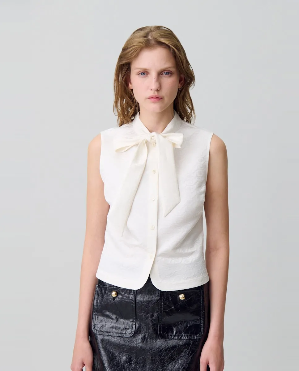 Рубашка без рукавов для женщин Claudie Pierlot, белый
Рубашка без рукавов для женщин Claudie Pierlot, белый