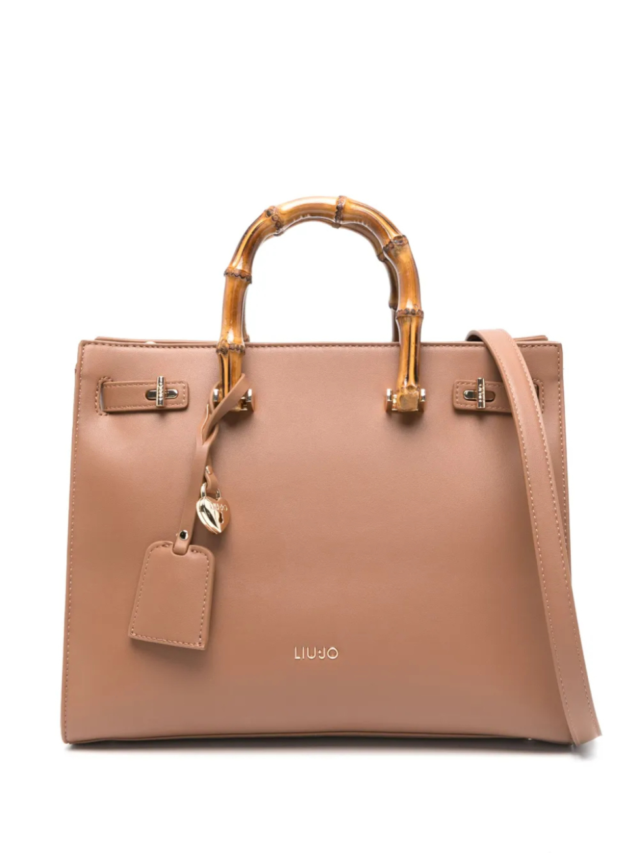 Сумка-шоппер LIU JO с ручками из бамбука, коричневый
Сумка-шоппер LIU JO с ручками из бамбука, коричневый