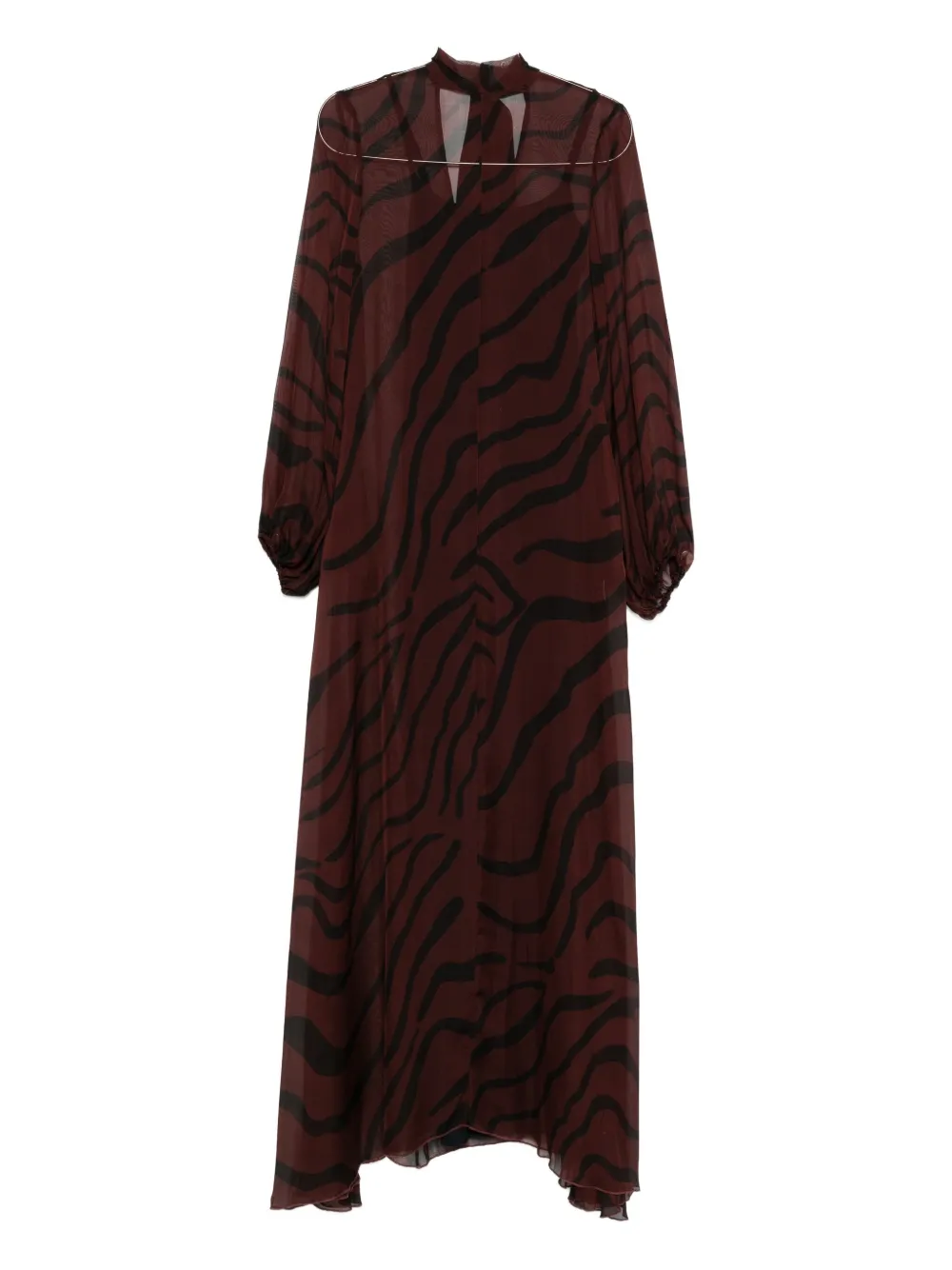 Платье с принтом под зебру Raquel Diniz, красный
Платье с принтом под зебру Raquel Diniz, красный