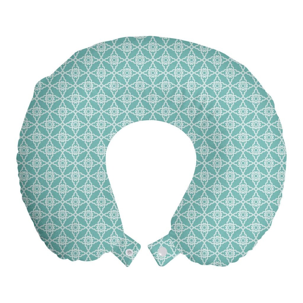 ABAKUHAUS Дорожная подушка в стиле ар-деко, поддержка шеи, Oriental Curlicue Circular, дорожный предмет из пенопласта для самолета и автомобиля, 30x30 см, белая морская пена
ABAKUHAUS Дорожная подушка в стиле ар-деко, поддержка шеи, Oriental Curlicue Circular, дорожный предмет из пенопласта для самолета и автомобиля, 30x30 см, белая морская пена