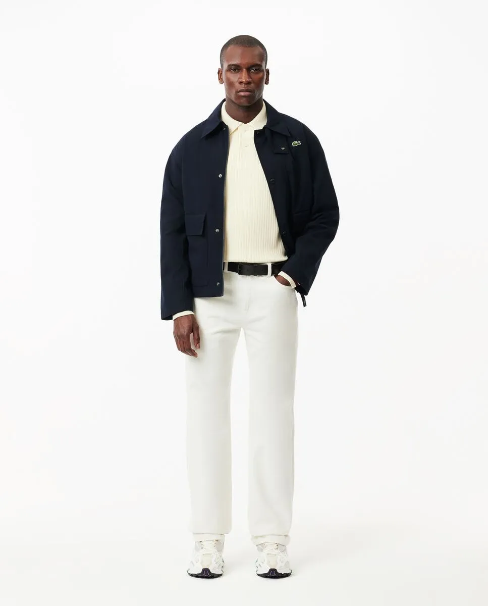 Мужской ремень из текстурированной кожи с черным монограмменным принтом Lacoste, черный
Мужской ремень из текстурированной кожи с черным монограмменным принтом Lacoste, черный