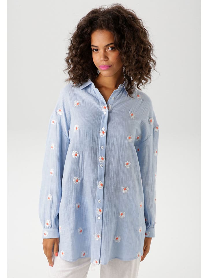 Рубашка Aniston, светло-синий
Рубашка Aniston, светло-синий