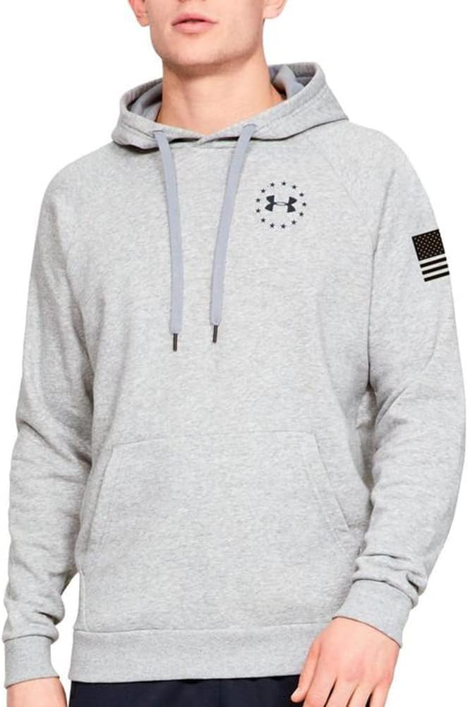 Толстовка Under Armour UA Freedom Flag Rival, Steel Light Heather
Толстовка Under Armour UA Freedom Flag Rival, Steel Light Heather