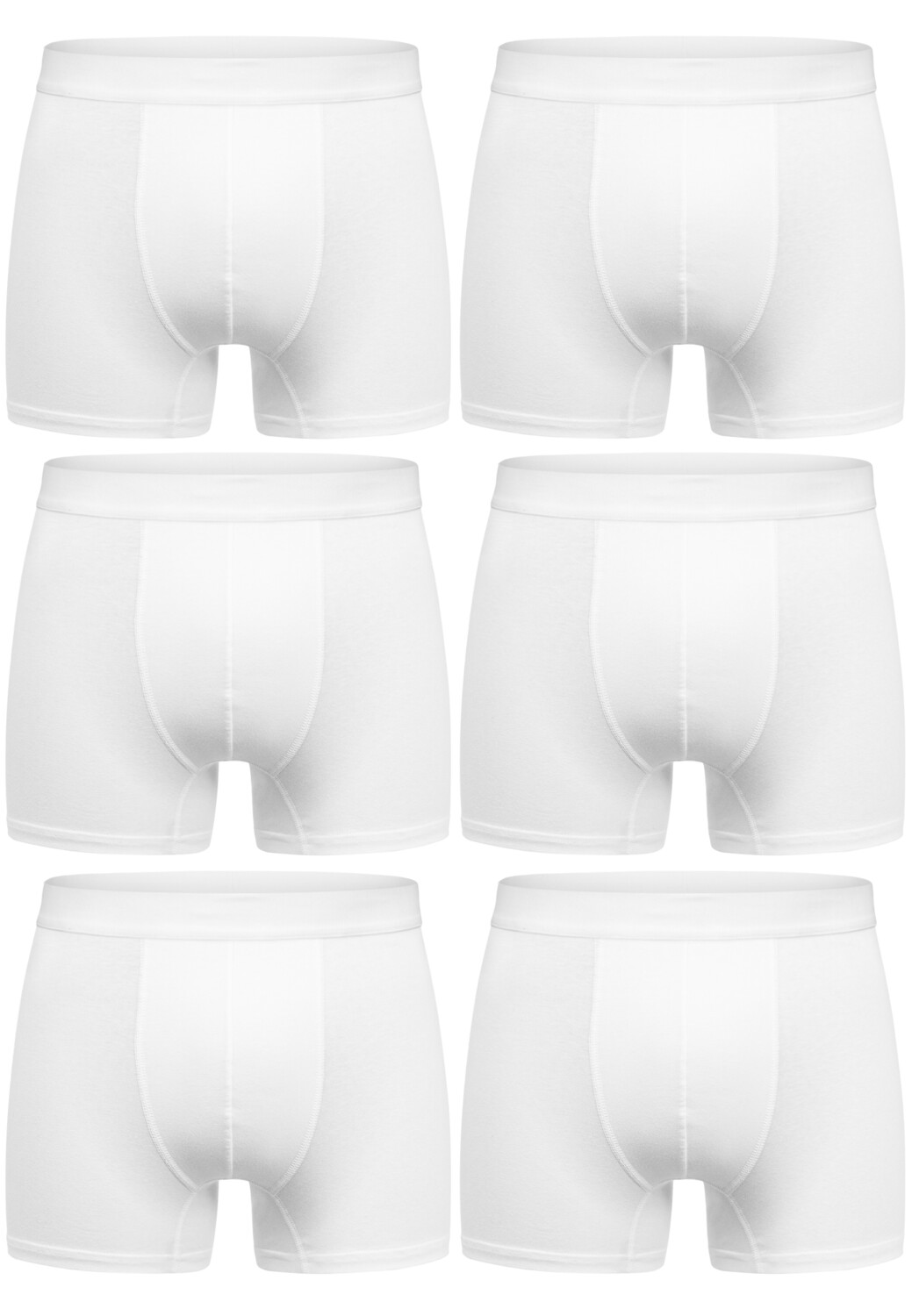 Боксеры Amaci&Sons 6 шт, белый
Боксеры Amaci&Sons 6 шт, белый