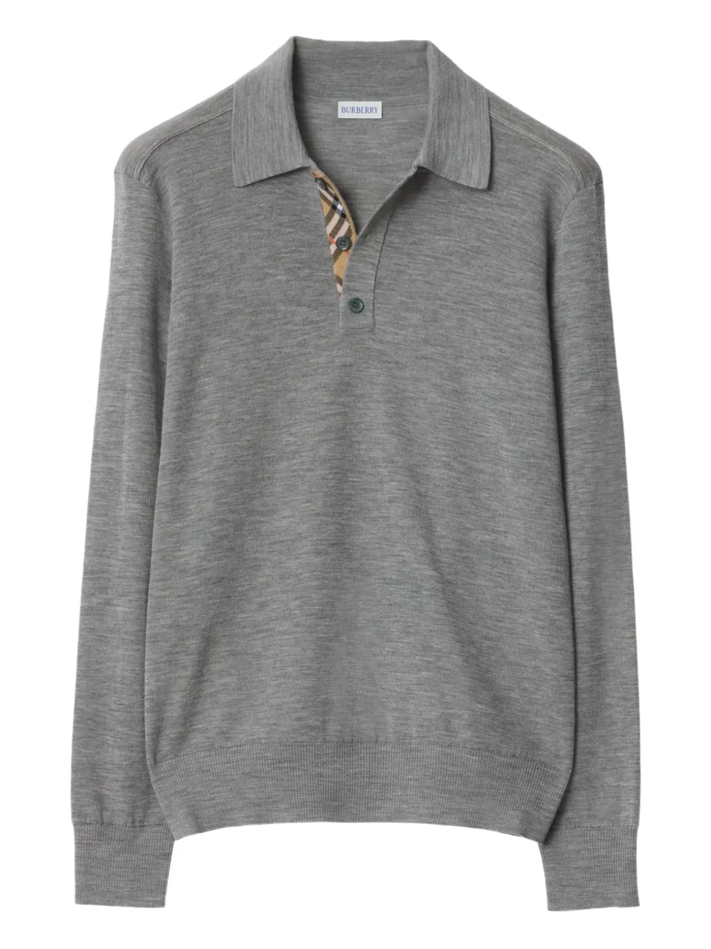 Шерстяная рубашка-поло BURBERRY, серый
Шерстяная рубашка-поло BURBERRY, серый