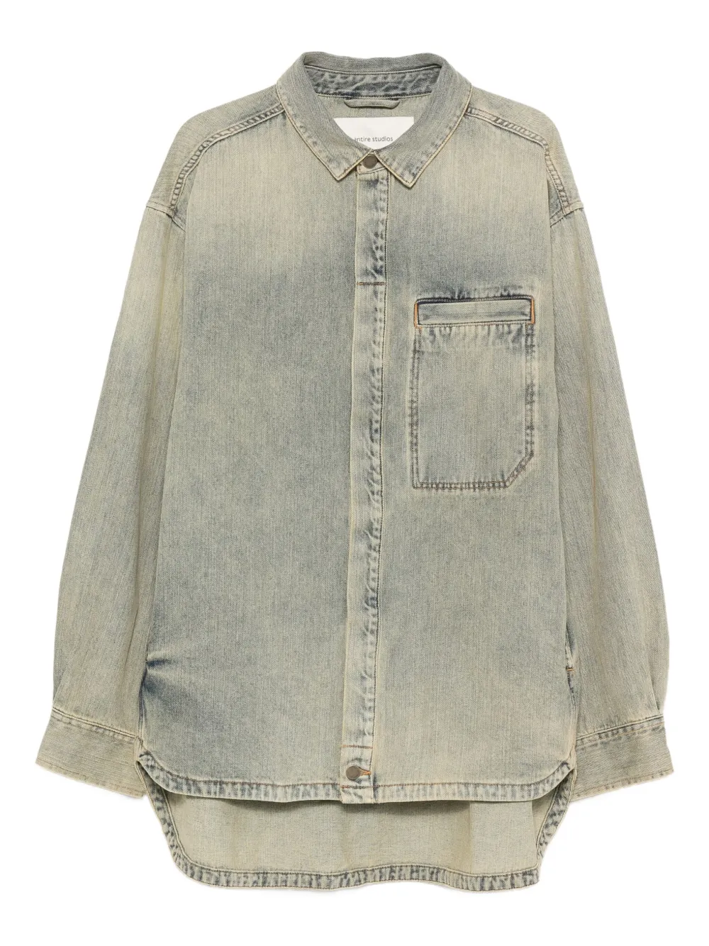 Рубашка с нагрудным карманом Entire Studios, синий
Рубашка с нагрудным карманом Entire Studios, синий