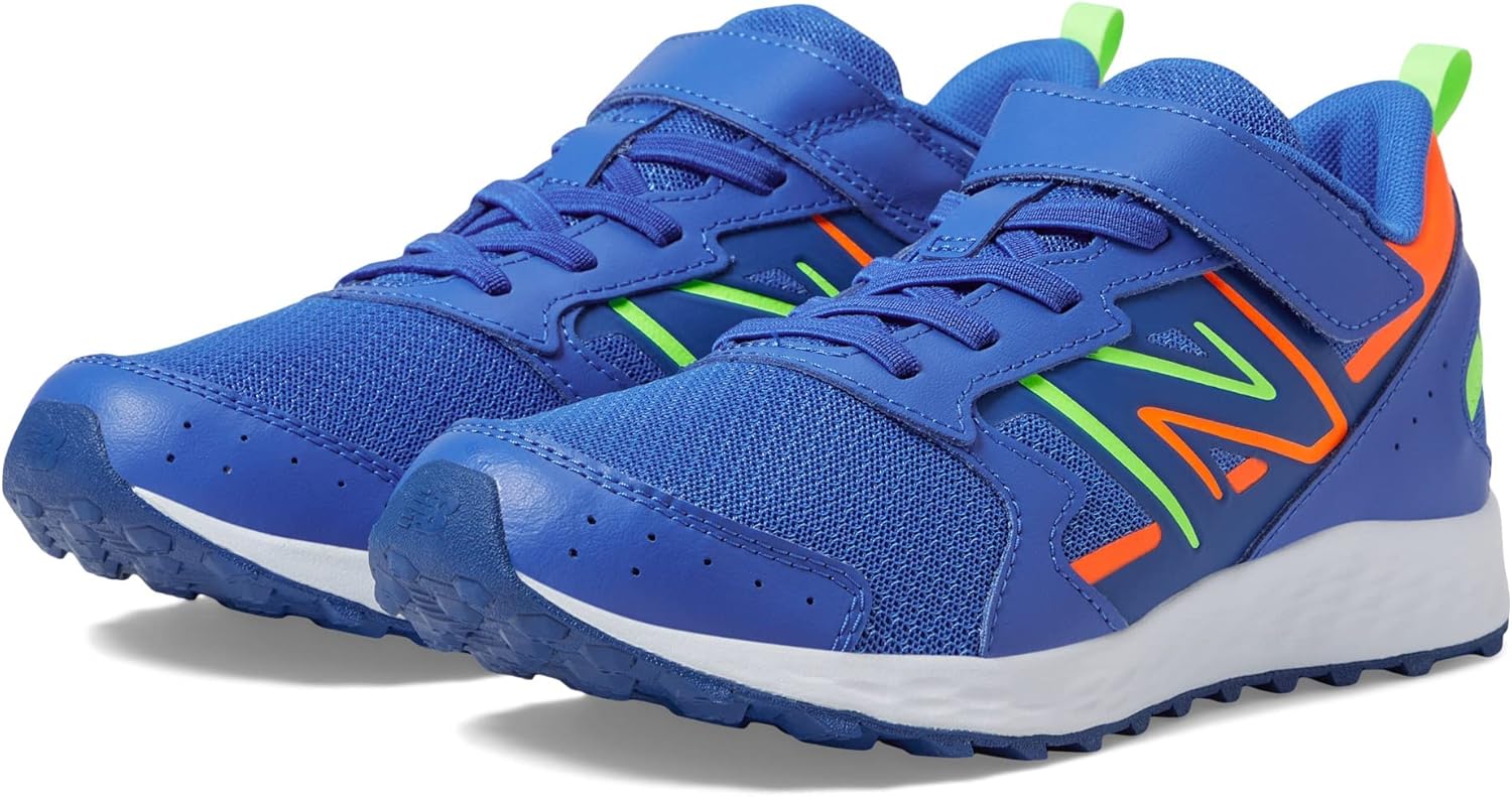Кроссовки New Balance детские унисекс Fresh Foam 650 V1 с эластичными шнурками и верхней застежкой, зеленый/оранжевый
Кроссовки New Balance детские унисекс Fresh Foam 650 V1 с эластичными шнурками и верхней застежкой, зеленый/оранжевый