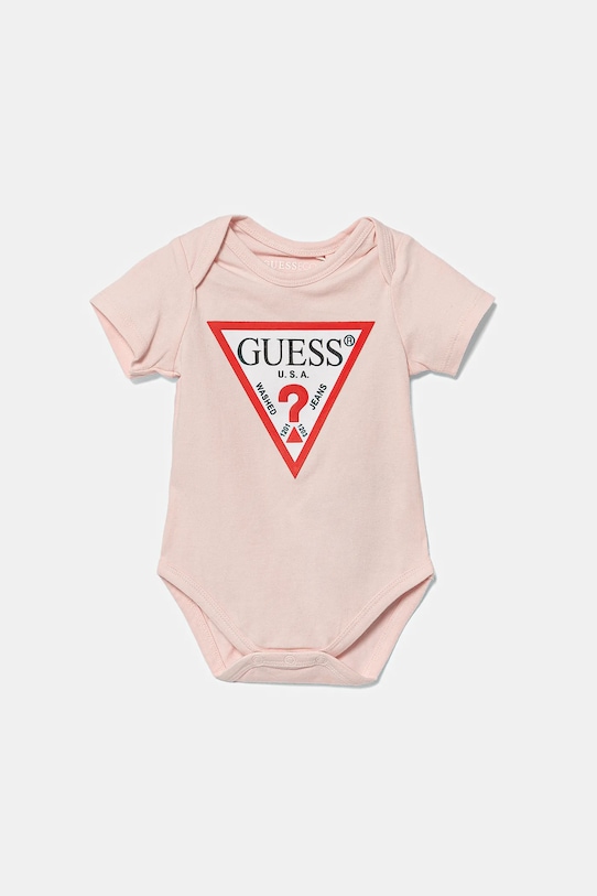 Детский боди Guess, розовый
Детский боди Guess, розовый