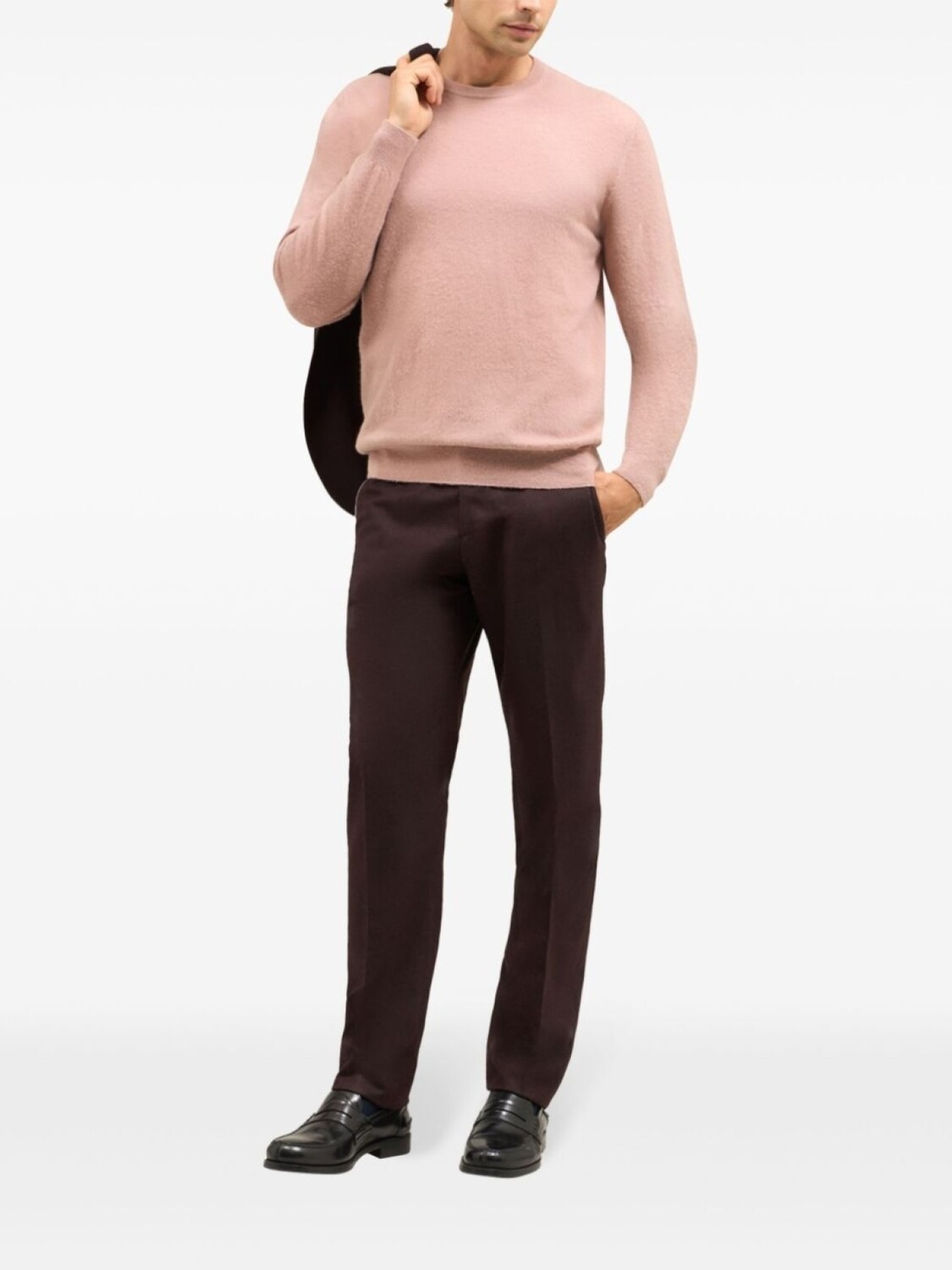 Джемпер из чесаного кашемира Boglioli, розовый
Джемпер из чесаного кашемира Boglioli, розовый