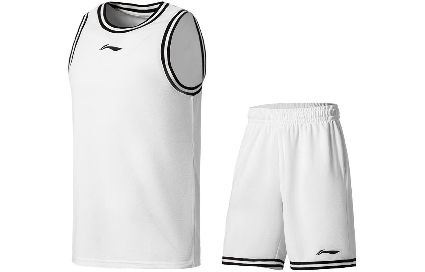 Коллекция баскетбольной одежды Повседневная спортивная одежда для мужчин Стандартная белая/черная и белая тесьма Lining, черно-белый
Коллекция баскетбольной одежды Повседневная спортивная одежда для мужчин Стандартная белая/черная и белая тесьма Lining, черно-белый