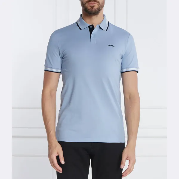 Рубашка-Поло классического кроя Boss, синий
Рубашка-Поло классического кроя Boss, синий