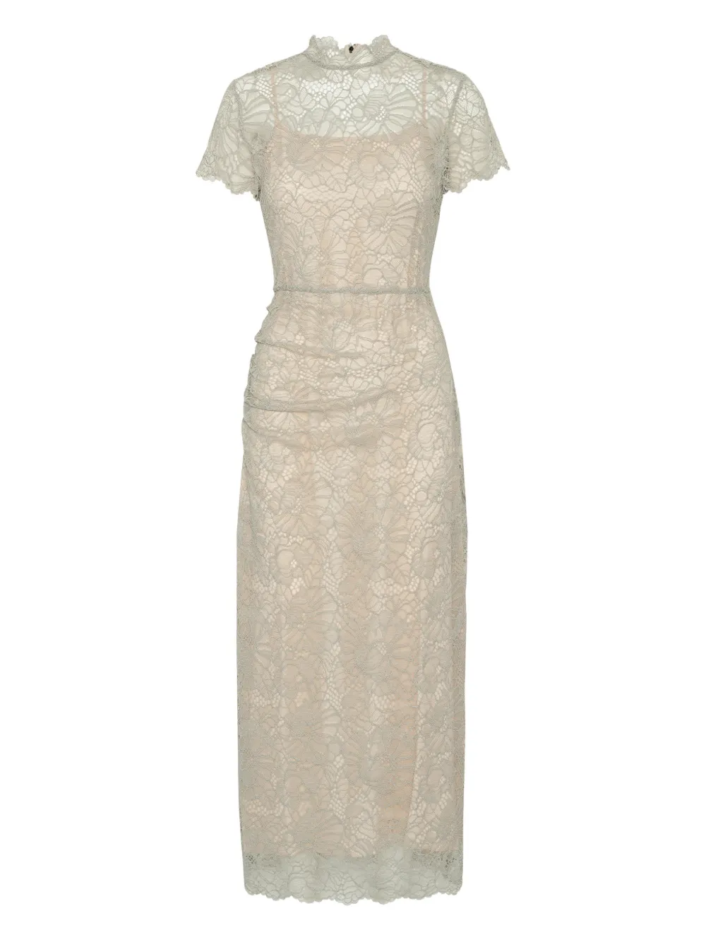 Платье миди с кружевом Rotate Birger Christensen, нейтральный
Платье миди с кружевом Rotate Birger Christensen, нейтральный