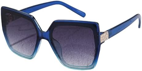 Модные квадратные солнцезащитные очки с градиентным переходом цвета для женщин, стильные солнцезащитные очки с бриллиантовой отделкой, защита от ультрафиолета UV400 MTZJH, Blue
Модные квадратные солнцезащитные очки с градиентным переходом цвета для женщин, стильные солнцезащитные очки с бриллиантовой отделкой, защита от ультрафиолета UV400 MTZJH, Blue