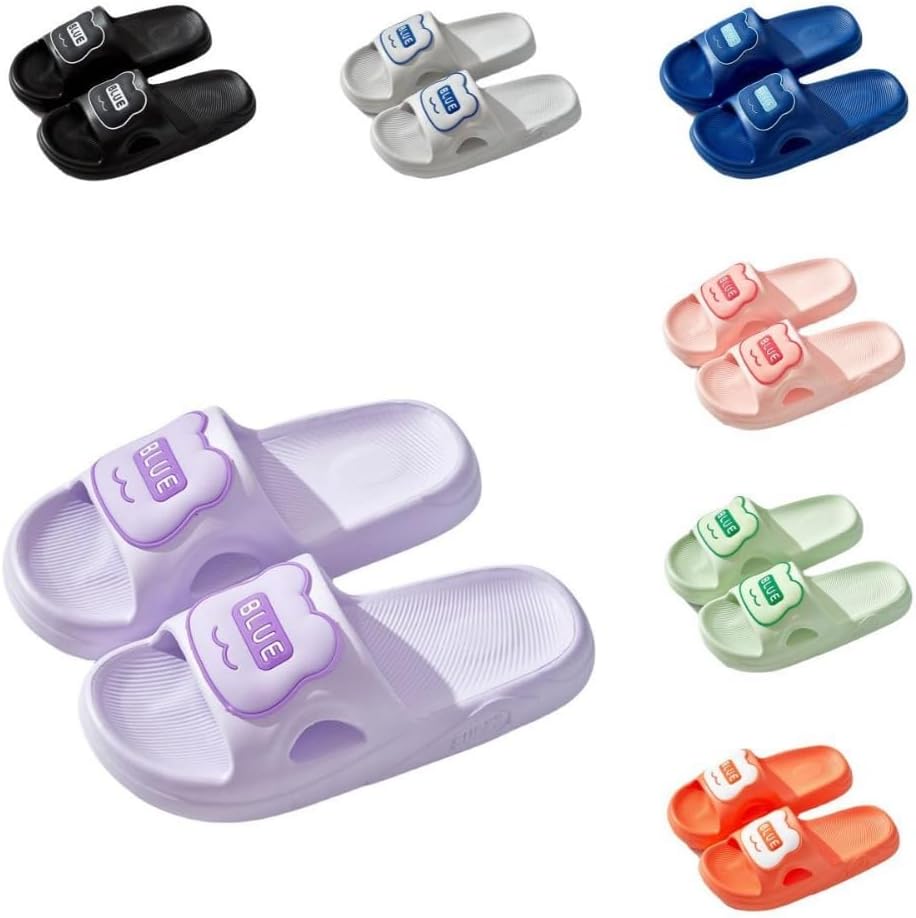 Женские тапочки ALBIVA с милым медвежонком, летние, мягкая подошва, нескользящие сандалии для дома и улицы, кавайные подарки для женщин и мужчин, фиолетовый
Женские тапочки ALBIVA с милым медвежонком, летние, мягкая подошва, нескользящие сандалии для дома и улицы, кавайные подарки для женщин и мужчин, фиолетовый