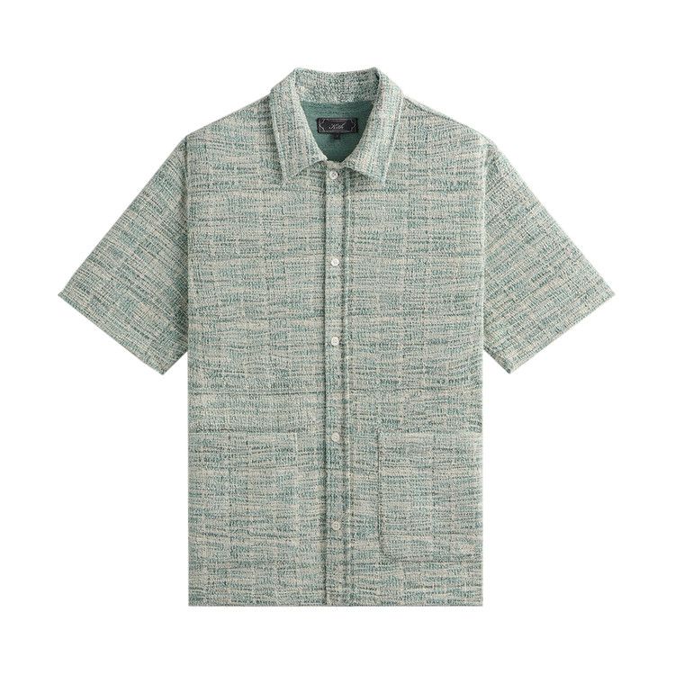Рубашка Kith Tweed Short Sleeve Boxy Collared Overshirt, Mykonos
Рубашка Kith Tweed Short Sleeve Boxy Collared Overshirt, Mykonos