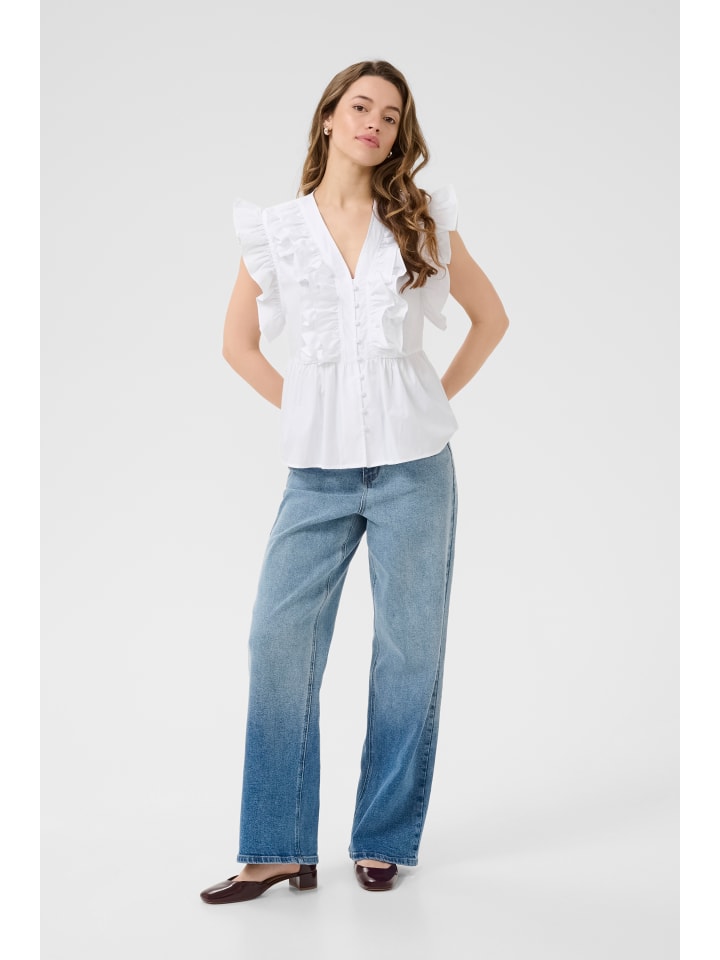 Блузка с короткими рукавами KAgerid, стандартный крой, цвет оптический белый Kaffe
Блузка с короткими рукавами KAgerid, стандартный крой, цвет оптический белый Kaffe