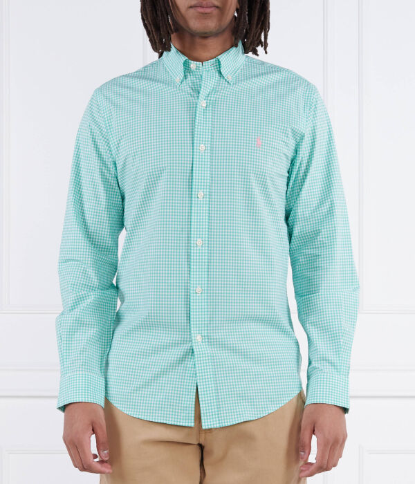 Рубашка мужская Polo Ralph Lauren в клетку, зеленый 
Рубашка мужская Polo Ralph Lauren в клетку, зеленый