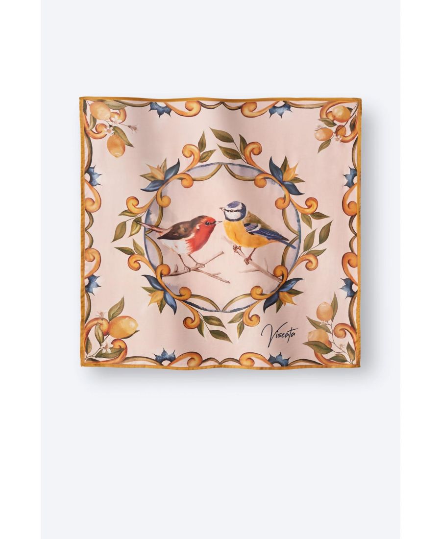 Квадратный шарф (Карре) VISCATA, Yellow
Квадратный шарф (Карре) VISCATA, Yellow