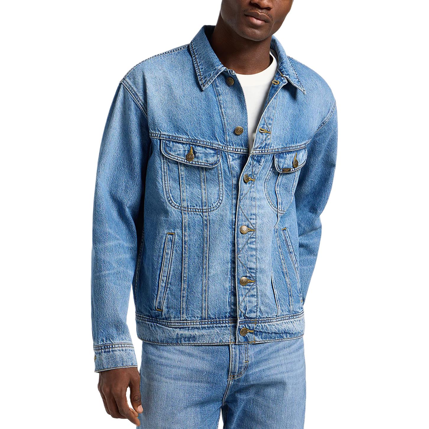 Джинсовая куртка мужская Lee, синий
Джинсовая куртка мужская Lee, синий
