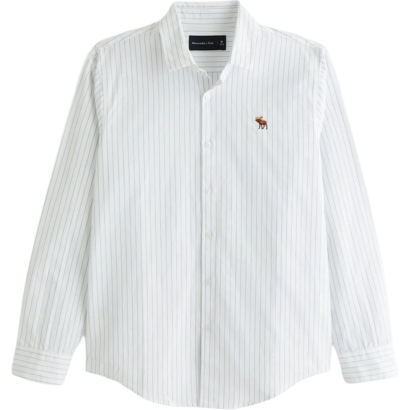 Abercrombie&Fitch Мужская белая рубашка
Abercrombie&Fitch Мужская белая рубашка