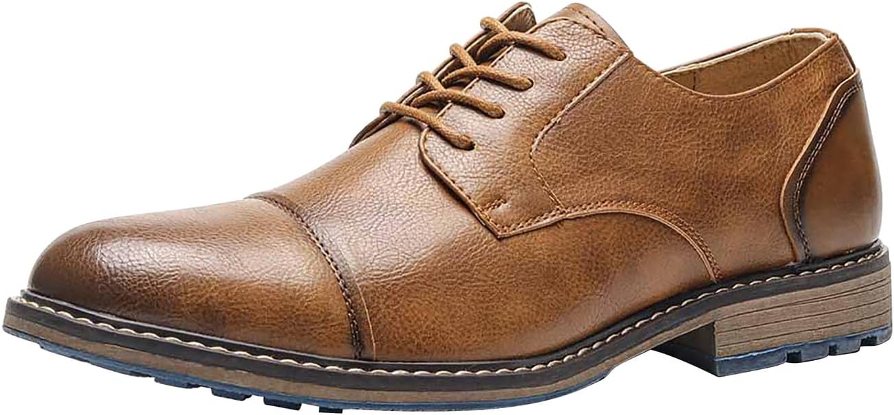 Мужские оксфорды из кожи для официальных мероприятий, свадьбы, бизнеса, модные туфли для смокинга и прогулок Santimon, Tan
Мужские оксфорды из кожи для официальных мероприятий, свадьбы, бизнеса, модные туфли для смокинга и прогулок Santimon, Tan