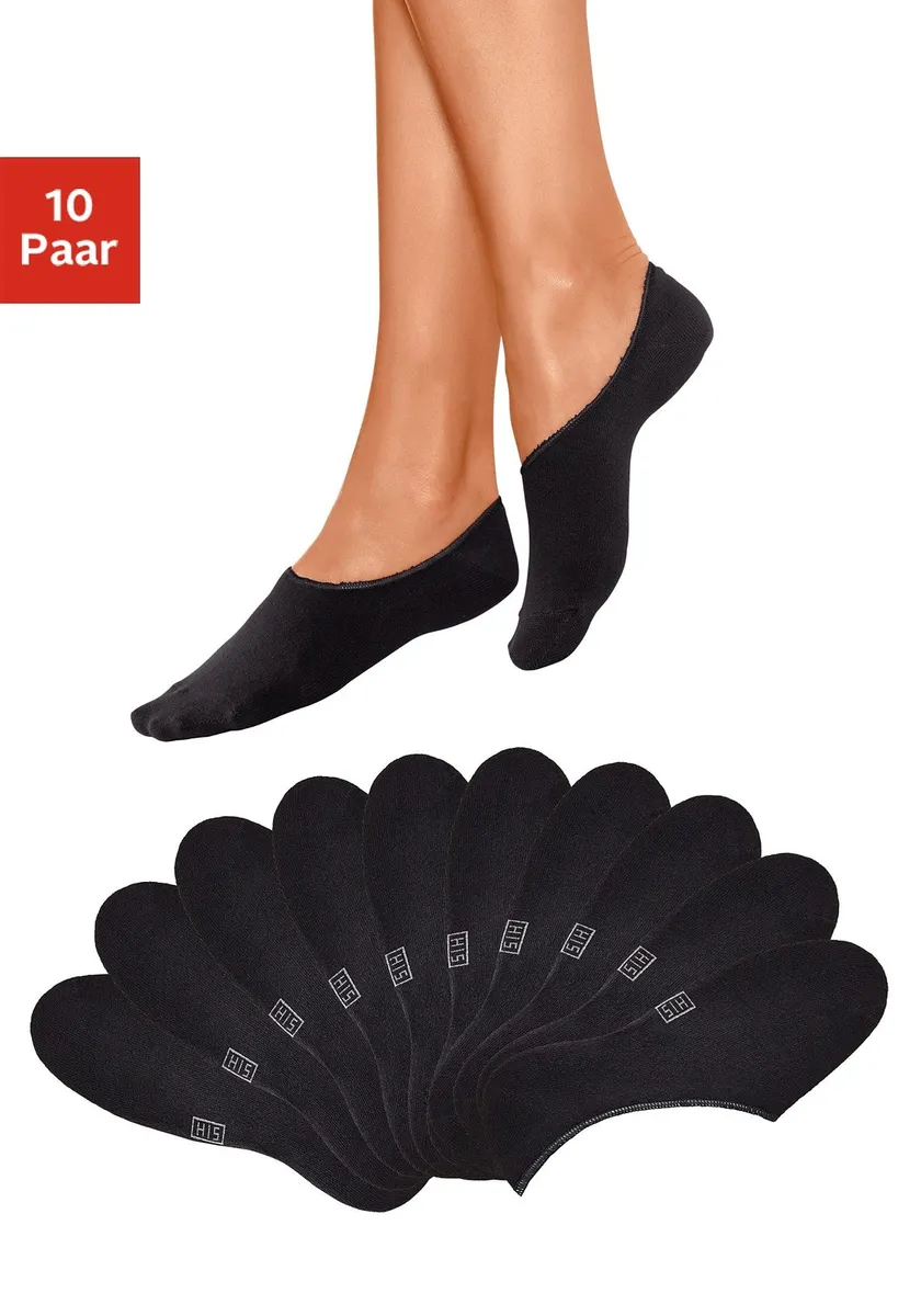 Носки H.I.S (упаковка 10 пар), широкий крой, черный
Носки H.I.S (упаковка 10 пар), широкий крой, черный