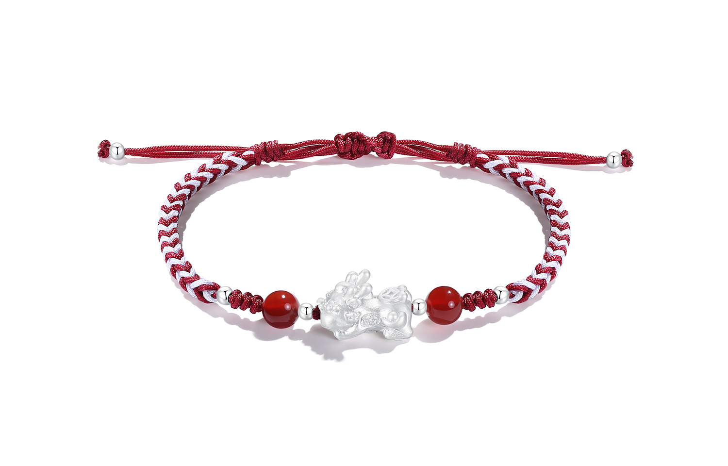 Кристальный браслет Unisex RUOK, красный
Кристальный браслет Unisex RUOK, красный