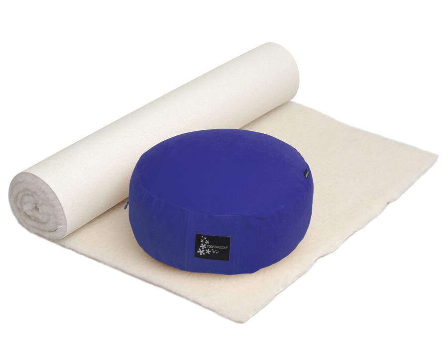 Коврик для фитнеса YOGISTAR.COM Mat Meditation Natur, цвет royal blue/natural white
Коврик для фитнеса YOGISTAR.COM Mat Meditation Natur, цвет royal blue/natural white
