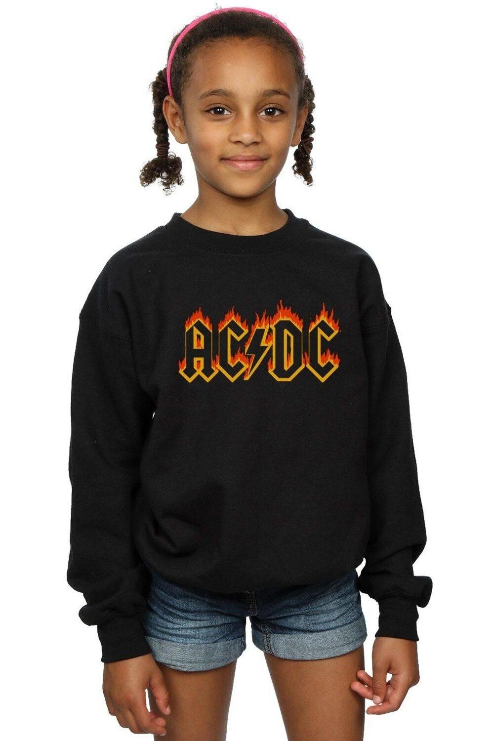 Толстовка с логотипом Flames AC/DC, черный
Толстовка с логотипом Flames AC/DC, черный