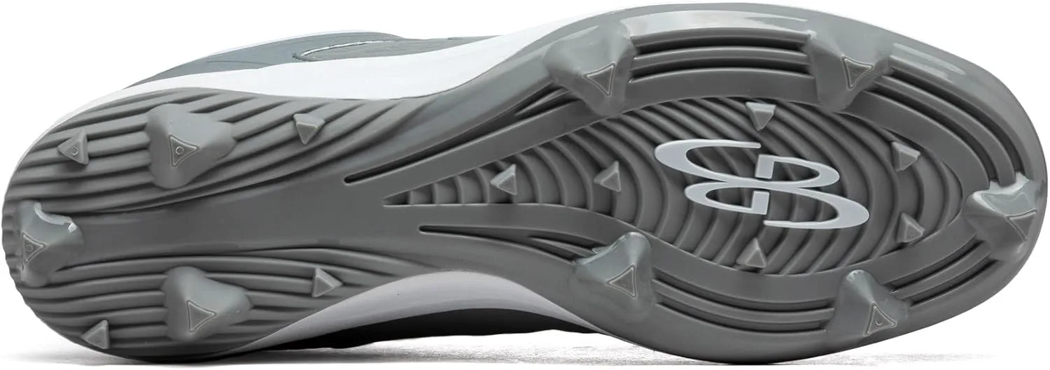 Бутсы Boombah Viper Pro для мужчин с формованной подошвой - несколько вариантов цвета - разные размеры, серый/белый
Бутсы Boombah Viper Pro для мужчин с формованной подошвой - несколько вариантов цвета - разные размеры, серый/белый