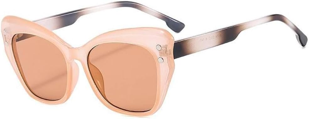 Женские солнцезащитные очки «кошачий глаз» с бабочками, модные, с заклепками, контрастными полосками, дорожный солнцезащитный козырек UV400, SUN2527 Generic, Champagne
Женские солнцезащитные очки «кошачий глаз» с бабочками, модные, с заклепками, контрастными полосками, дорожный солнцезащитный козырек UV400, SUN2527 Generic, Champagne