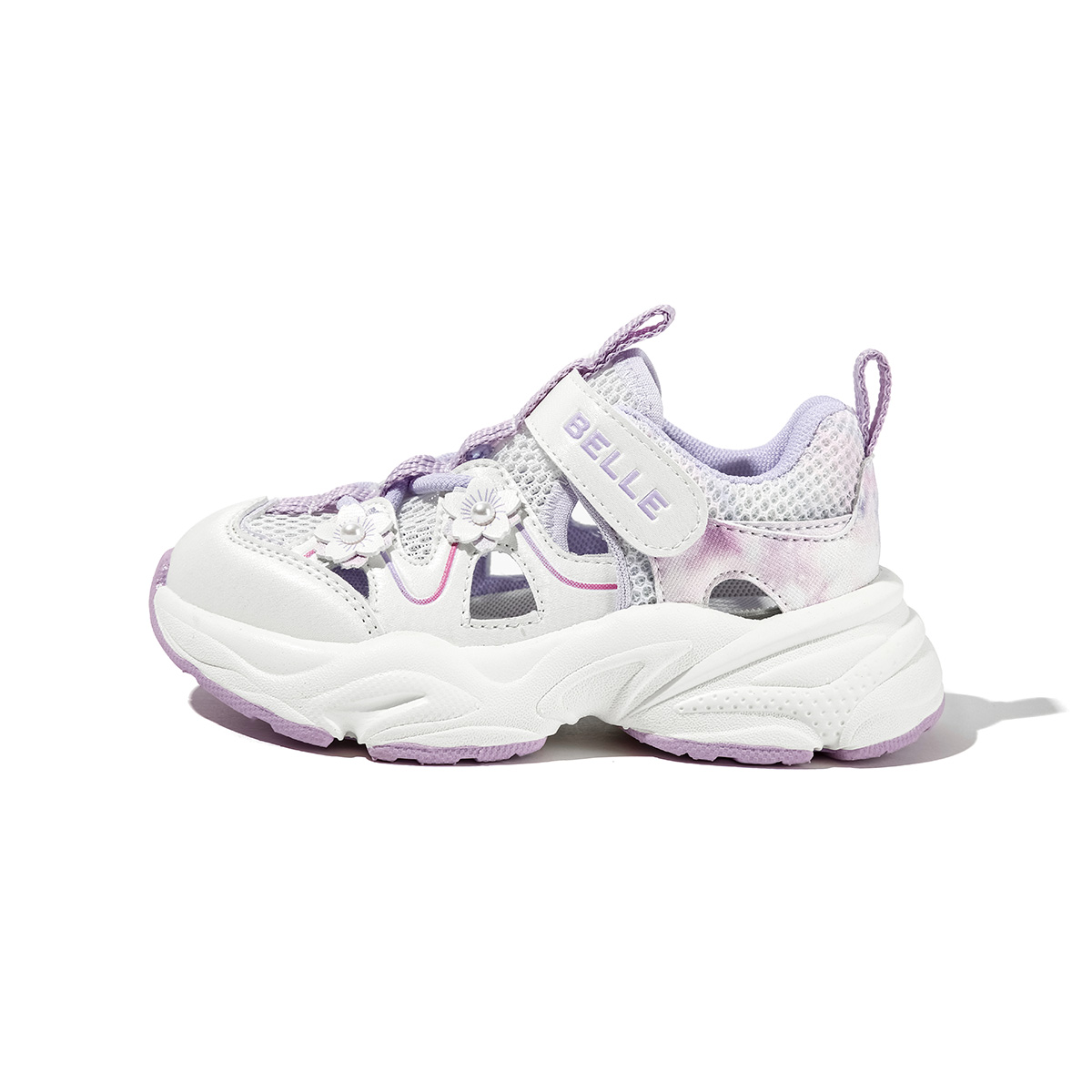 Низкие детские кроссовки для повседневной жизни BELLE, бежевый/фиолетовый
Низкие детские кроссовки для повседневной жизни BELLE, бежевый/фиолетовый