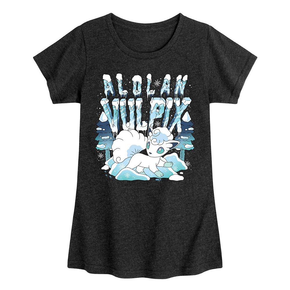 Футболка с рисунком Ice для девочек 7–16 лет Pokemon Alolan Vulpix Licensed Character, цвет Heather Black
Футболка с рисунком Ice для девочек 7–16 лет Pokemon Alolan Vulpix Licensed Character, цвет Heather Black