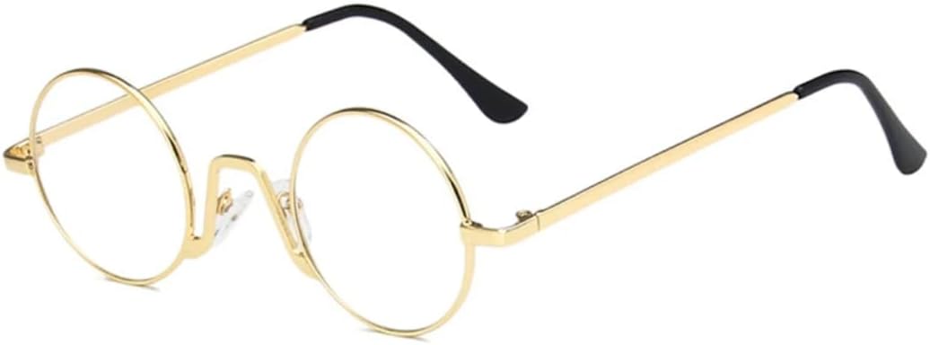 Солнцезащитные очки с защитой UV400 | Маленькая круглая металлическая оправа в стиле панк | Для женщин и мужчин | Для занятий спортом на открытом воздухе и вождения DSVIGF, Gold Clear
Солнцезащитные очки с защитой UV400 | Маленькая круглая металлическая оправа в стиле панк | Для женщин и мужчин | Для занятий спортом на открытом воздухе и вождения DSVIGF, Gold Clear