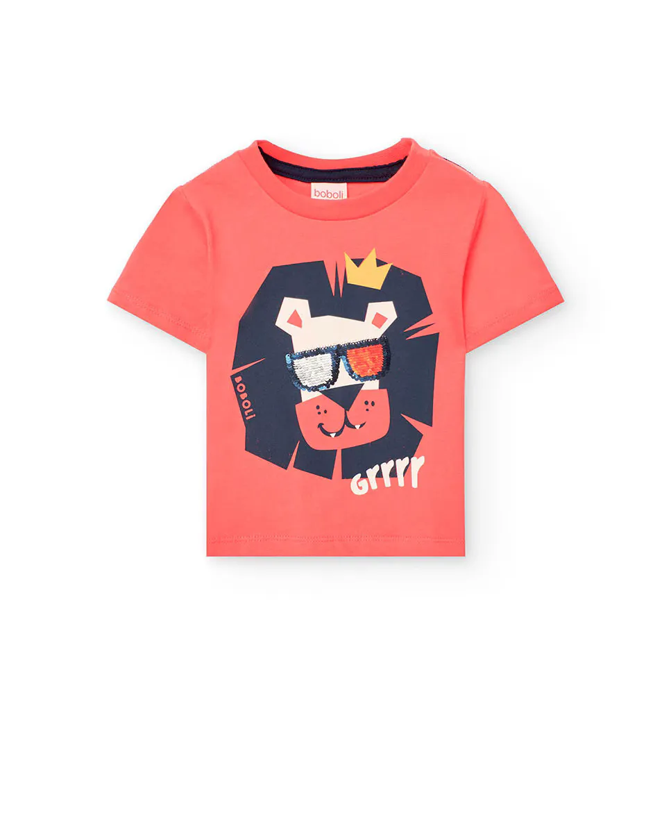 Baby boy футболка с коротким рукавом и круглым вырезом Boboli, красный
Baby boy футболка с коротким рукавом и круглым вырезом Boboli, красный